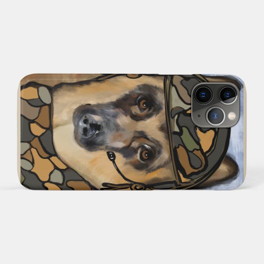 DUISTSE HERDER Case-Mate iPhone CASE (Achterkant (horizontaal))