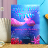 Duit in Vijf - Zeemeermin Kaart