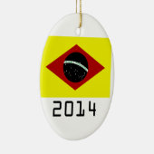 Duits 2014 keramisch ornament (Rechts)