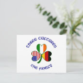 Duits 3 Culturen Briefkaart (Staand voorkant)