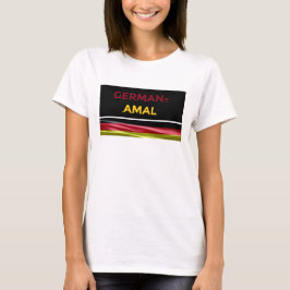 Duits-Amal-vrouwen T-shirt