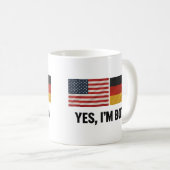 Duits-Amerikaans Ja Ik Ben Beide - Duitsland VS Bu Koffiemok (Voorkant rechts)