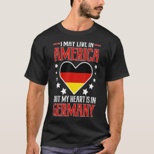 Duits-Amerikaans kan in Amerika leven, maar hart i T-shirt