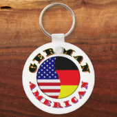 duits - amerikaans sleutelhanger (Voorkant)