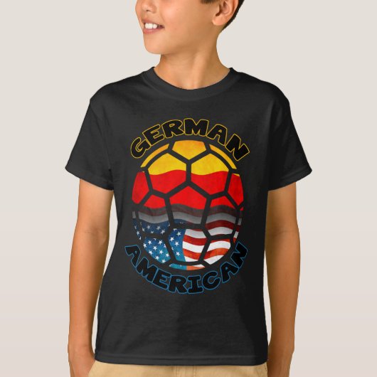 Duits-Amerikaans Voetbal T-shirt (Voorkant)