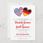 Duits-Amerikaanse heetridentweddenschap Kaart (Voorkant)