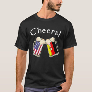 Duits-Amerikaanse patriotland T-shirt