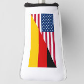 Duits - Amerikaanse pride - Duitsland - vlag Golf Golfheadcover (Draai 90)