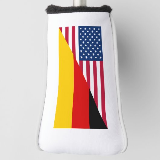 Duits - Amerikaanse pride - Duitsland - vlag Golf Golfheadcover (Draai 90)