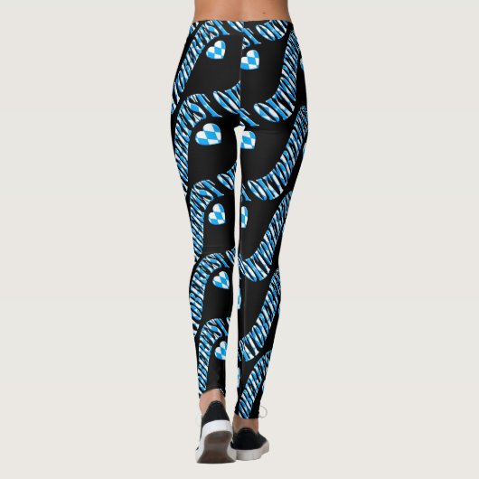 Duits Beer Festival Funny Oktoberfest Leggings (Achterkant)