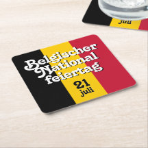 Duits Belgischer Nationalfeiertag Belgische vlag