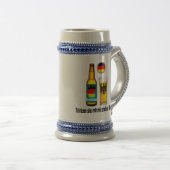 Duits bier stein bierpul (Voorkant rechts)