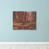 Duits bos in de Herfst (David Caspar Friedrich) Canvas Afdruk (Insitu (Houten vloer))