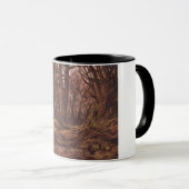 Duits bos in de Herfst (David Caspar Friedrich) Mok (Voorkant rechts)