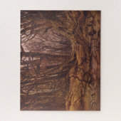 Duits bos in de Herfst Seizoen Legpuzzel (Verticaal)