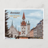 Duits Briefkaart München, persoonlijk (Voorkant)