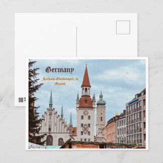 Duits Briefkaart München, persoonlijk