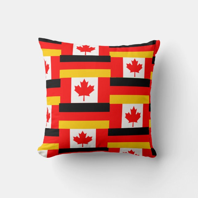 duits-canadese mojo pillow kussen (Voorkant)