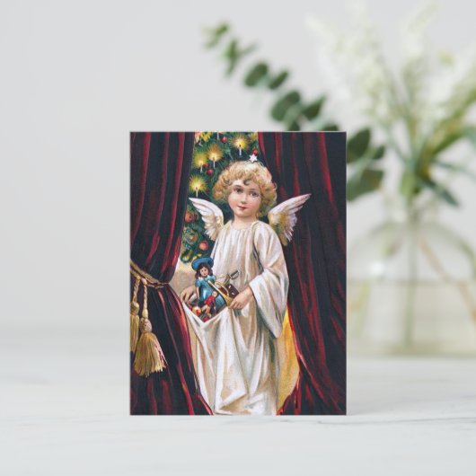 Duits Christus Kind Briefkaart (Staand voorkant)