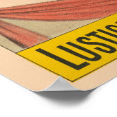  Duits circus Poster van artiesten, 1900. (Hoek)