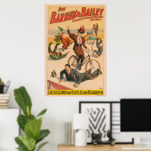  Duits circus Poster van artiesten, 1900. (Thuiskantoor)