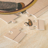  Duits circus Poster van artiesten, 1900. Legpuzzel (Zijkant)