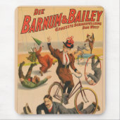  Duits circus Poster van artiesten, 1900. Muismat (Voorkant)