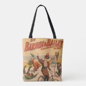  Duits circus Poster van artiesten, 1900. Tote Bag (Achterkant)
