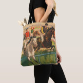  Duits circus Poster van jockeys op paarden Tote Bag (Dichtbij)