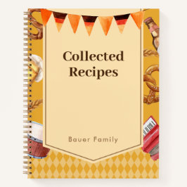 Duits Cuisine Recipe Book Notitieboek