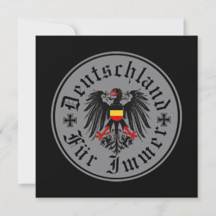 Duits/Deutschland Forever/adelaar/ijzeren kruis