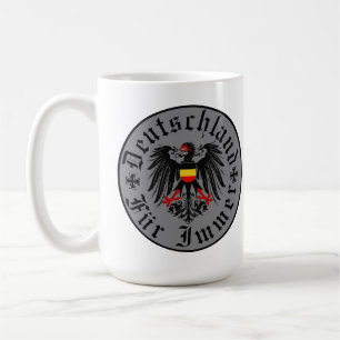Duits/Deutschland Forever/adelaar/ijzeren kruis Koffiemok