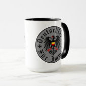 Duits/Deutschland Forever/adelaar/ijzeren kruis Mok (Voorkant rechts)