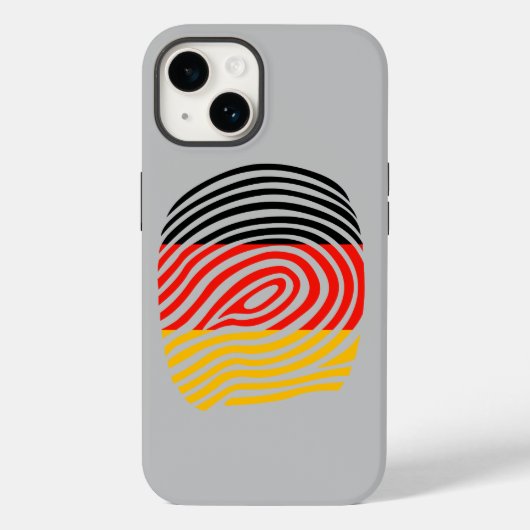 Duits DNA Case-Mate iPhone Case (Achterkant)