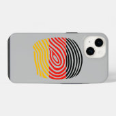 Duits DNA iPhone Hoesje (Achterkant horizontaal)