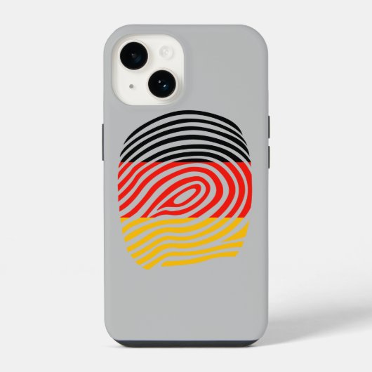 Duits DNA iPhone Hoesje (Achterkant)
