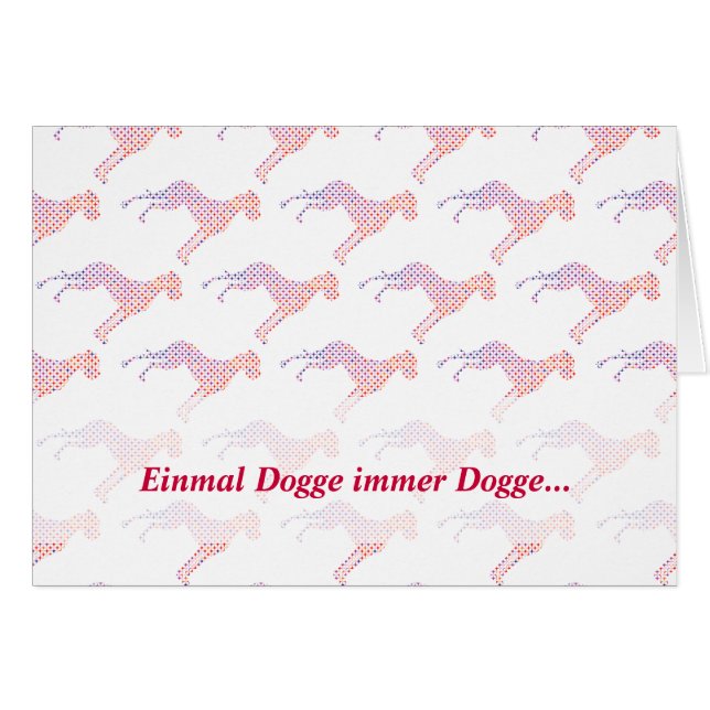 Duits: Dogge (Voorkant Horizontaal)