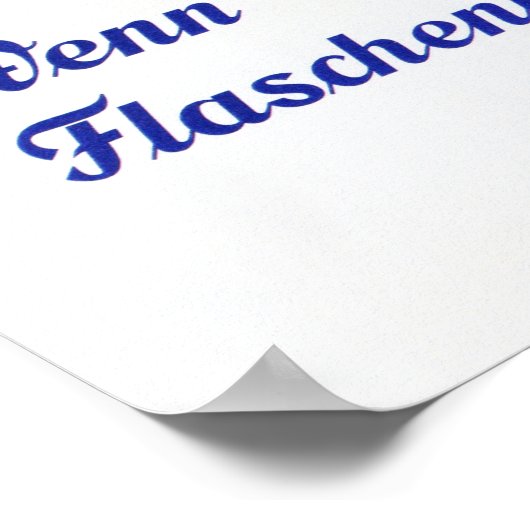 Duits Dortmunder RITTER BIER Retro Beer Advert Poster (Hoek)