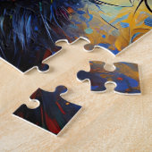 Duits Draadharig Pointer Hond Acrylprint Legpuzzel (Zijkant)