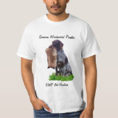 Duits Draadharig Pointer T-Shirt (Voorkant)