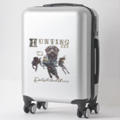 Duits Draadharige Pointer Sticker (Koffer)