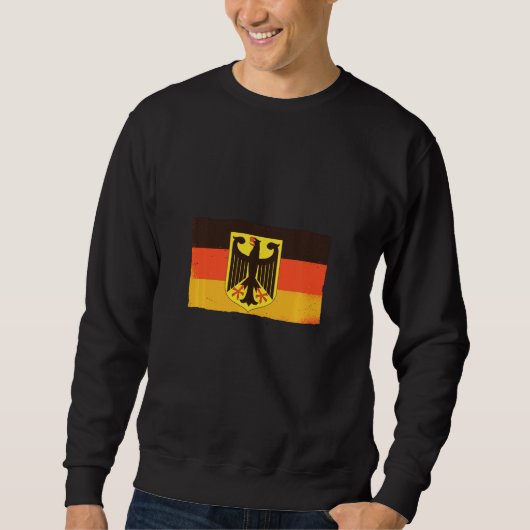Duits Eagle Bird Duitsland Duitsland Duitsland Lan Trui (Voorkant)