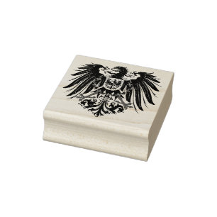 Duits enkelhoofd Keizerlijke adelaar embleem Rubberstempel