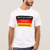 Duits Fart T-Shirt (Voorkant)