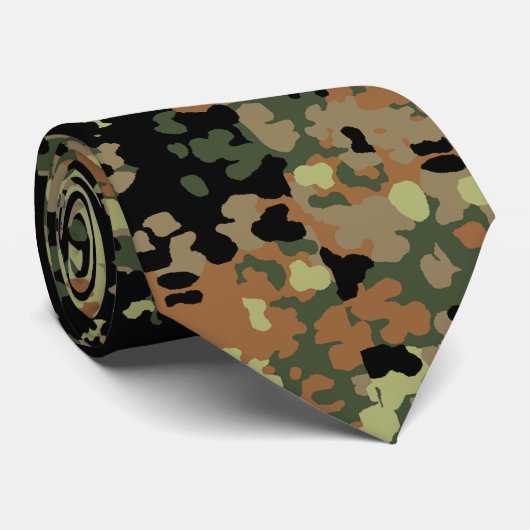 Duits Flecktarn v2 Camo Stropdas (Opgerold)