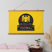 Duits Football voor vrouwen Hangend Wandkleed (Slaapkamer)