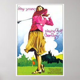  Duits Golf Poster