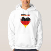 Duits hart hoodie (Voorkant)