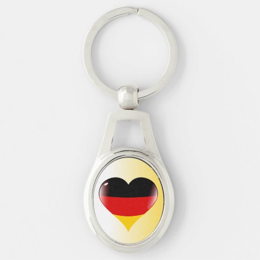 Duits hart sleutelhanger (Voorkant)