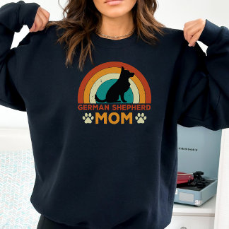  Duits Herder Hond Moeder Zonsondergang Sweatshirt